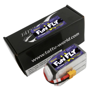 Akumulator LiPo Tattu Funfly 1550mAh 22.2V 100C 6S1P XT60 Akumulator LiPo Tattu Funfly 1550mAh 22.2V 100C 6S1P XT60