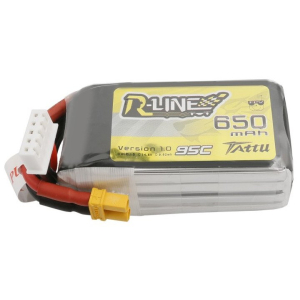 Akumulator LiPo Tattu R-Line 650mAh 14,8V 95C XT30U-F 4S1P Akumulator LiPo Tattu R-Line 650mAh 14,8V 95C XT30U-F 4S1P