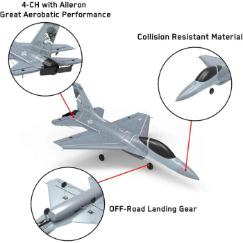 Samolot Volantex RC F16 Fighting Falcon z systemem stabilizacji