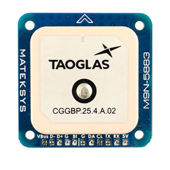 Moduł GPS z kompasem MATEK M9N-5883 GNSS