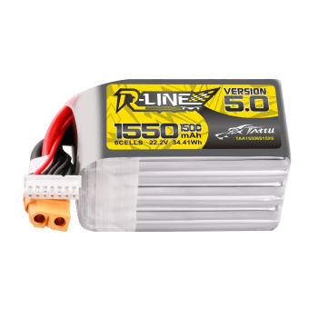 Akumulator LiPo Tattu R-Line Version 5.0 1550mAh 22.2V 150C 6S1P XT60