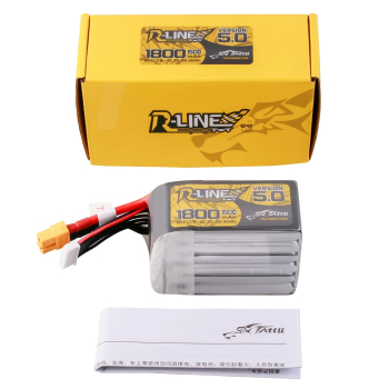 Akumulator LiPo Tattu R-Line Version 5.0 1800mAh 22.2V 150C 6S1P XT60