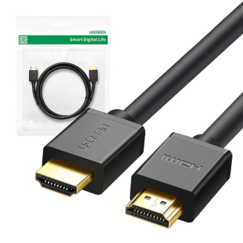 Przewód kabel HDMI UGREEN HD104, 4K 60Hz, 1m (czarny)